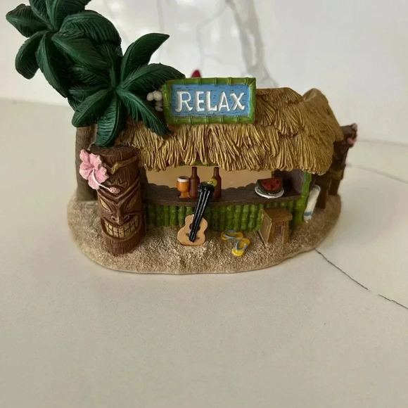 NWT Retired 2012 Yankee Candle Tiki Bar Candle Holder J/H W TIKI - Picture 5 of 7